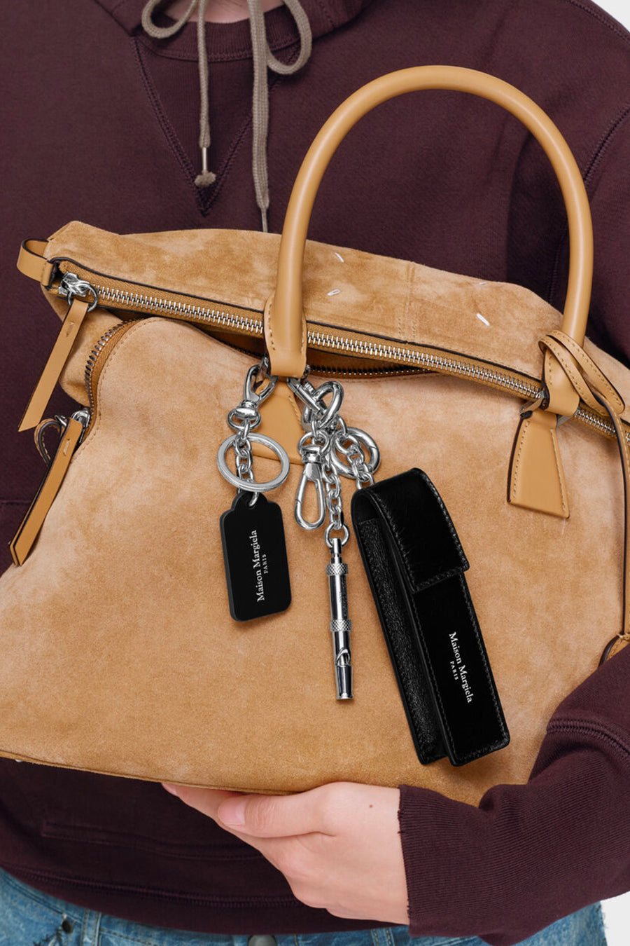 Maison Margiela - PORTE-CLÉS SIFFLET ARGENTÉ - LE LABO STORE