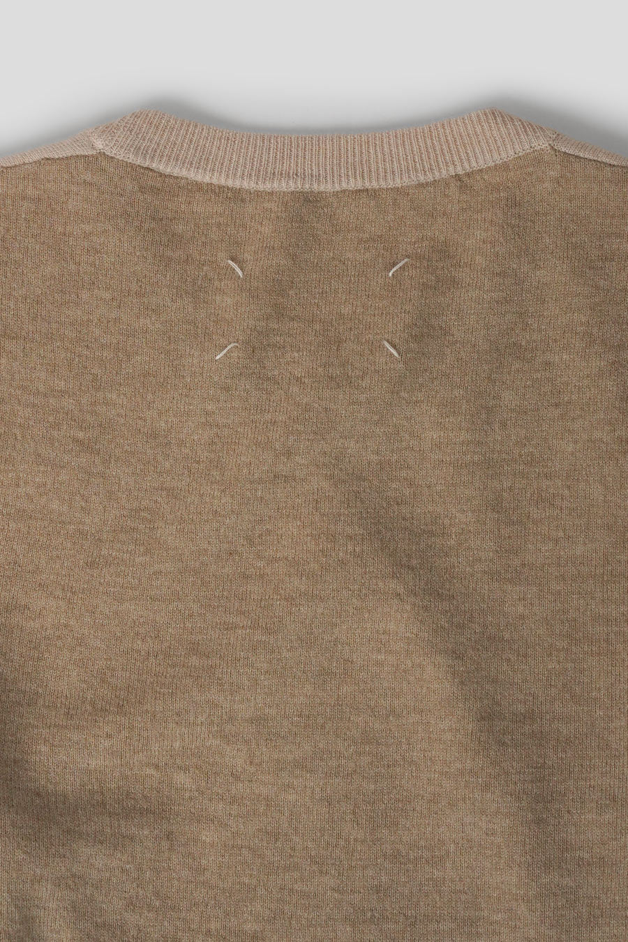 Maison Margiela - PULL BICOLORE BEIGE - LE LABO STORE