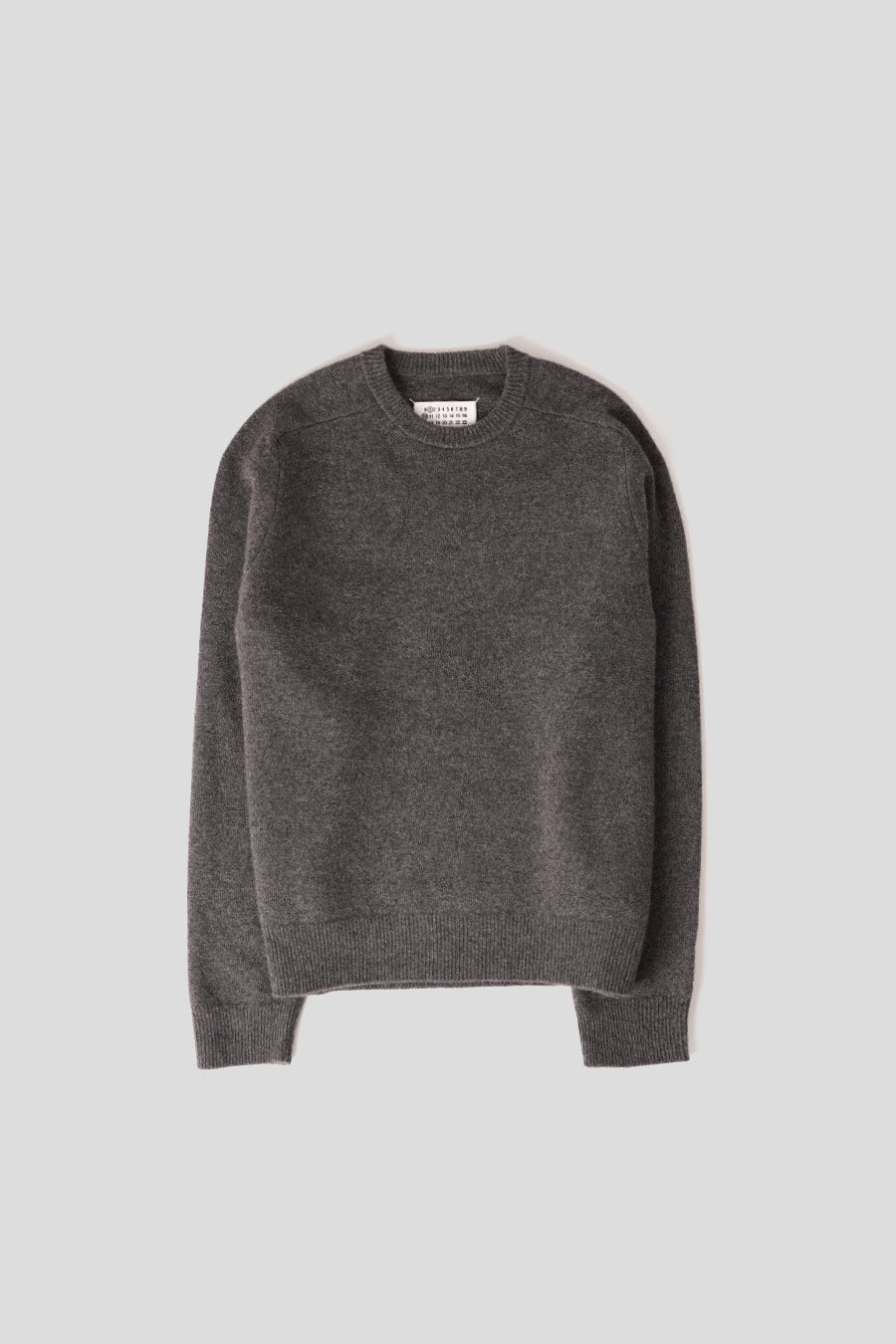 Maison Margiela - GREY WOOL ROUND-NECK PULLOVER  - LE LABO STORE