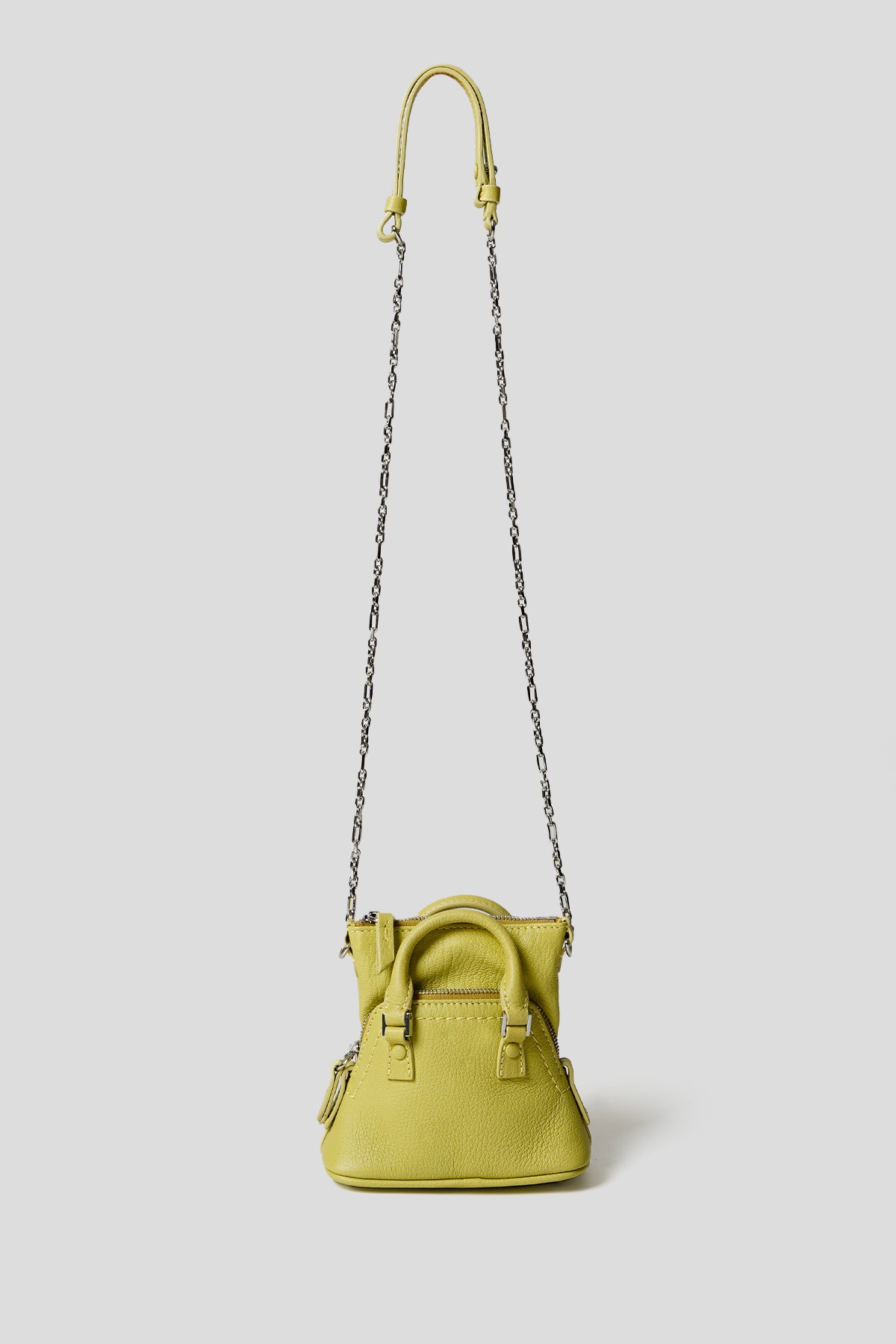 Maison Margiela - 5AC CLASSIC BABY PISTACHE STRAFFLE BAG