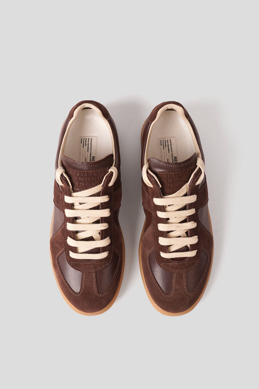 Style Martin Margiela Shoes Maison Margiela BROWN SNEAKERS REPLICA