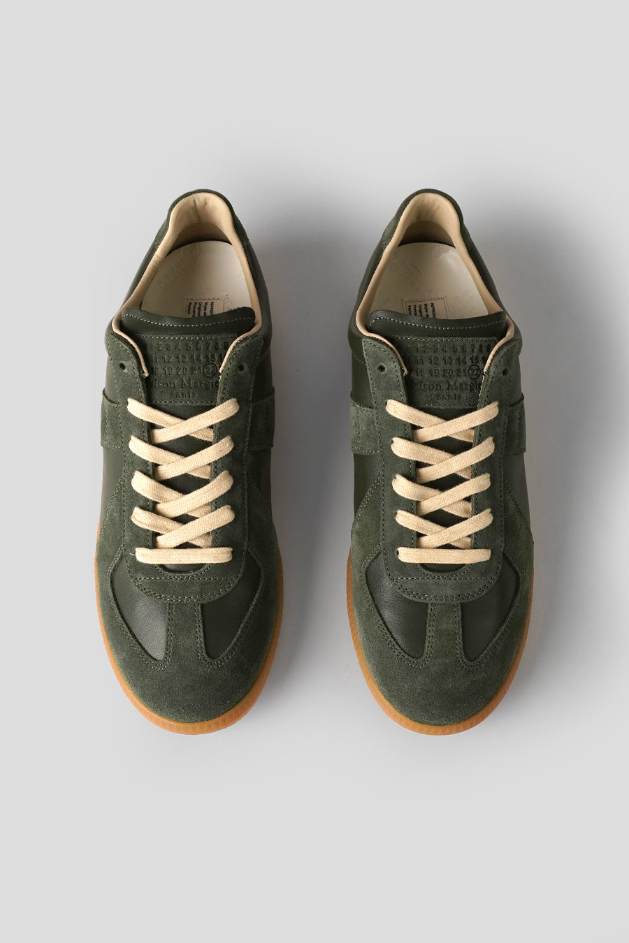 Maison Margiela - GREEN REPLICA SNEAKERS - LE LABO STORE