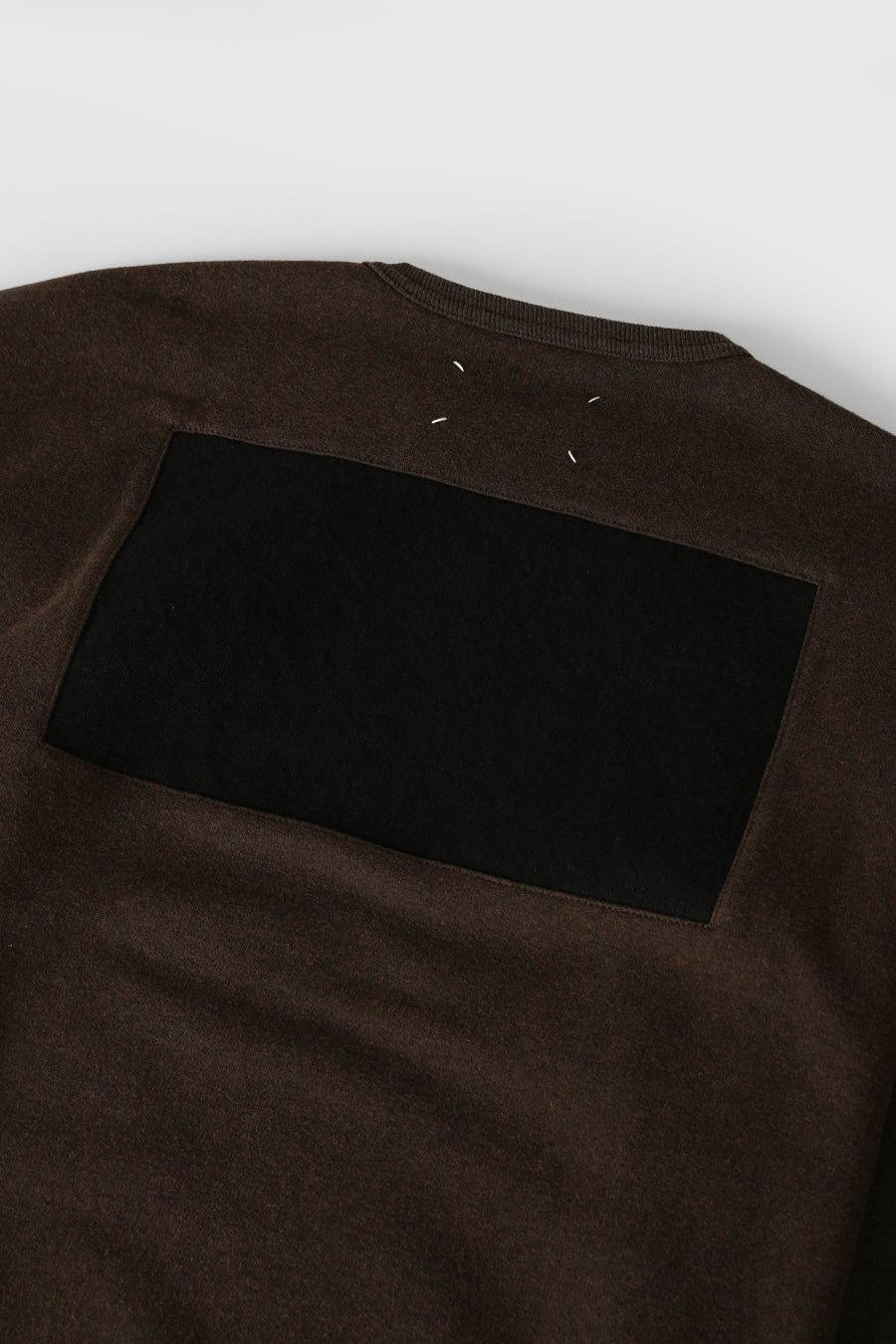 Maison Margiela - BROWN FOUR-STITCHES SWEATSHIRT - LE LABO STORE