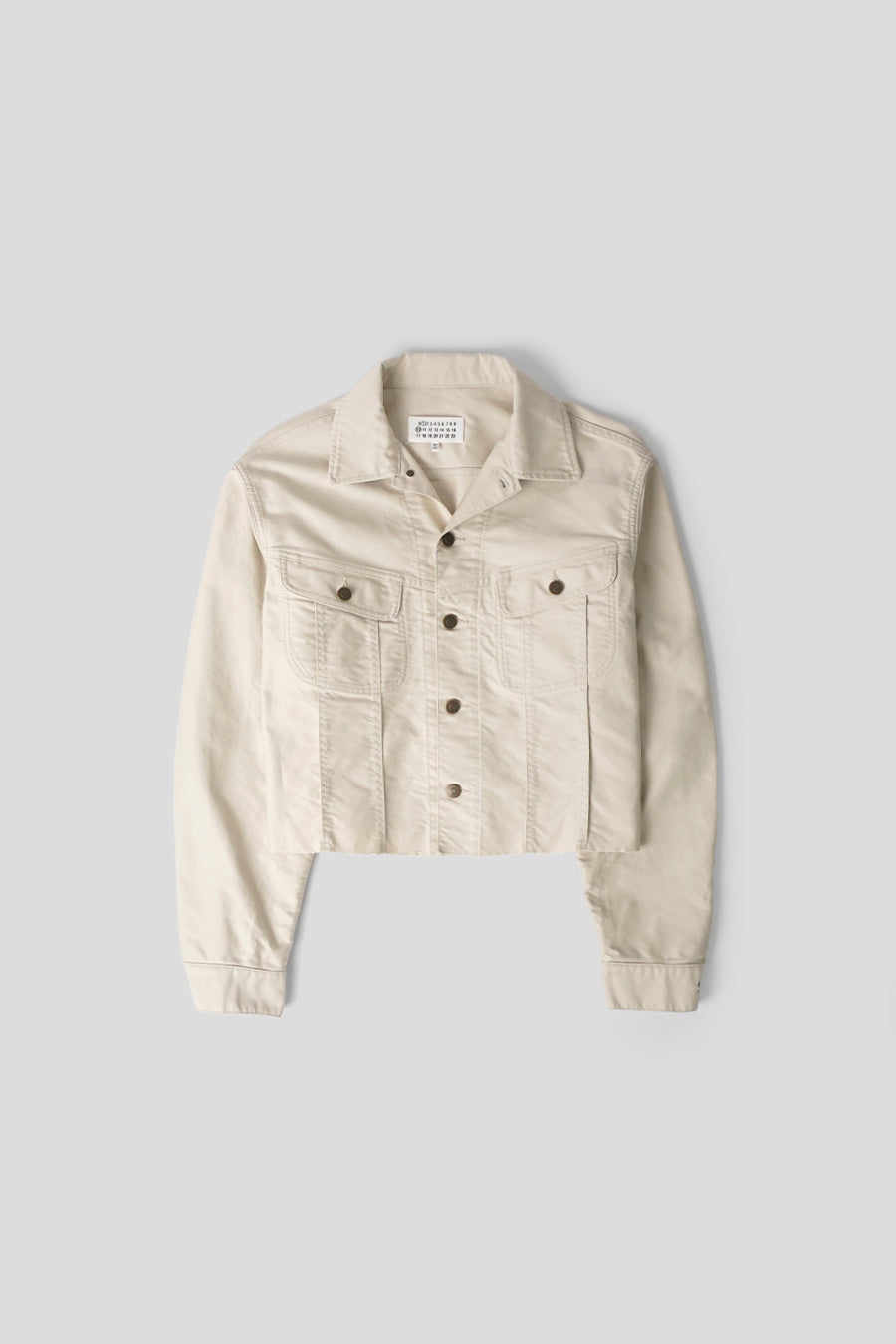 Maison Margiela - VESTE EN DENIM BLANCHE - LE LABO STORE