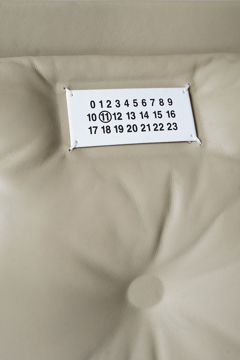 Maison Margiela - Sac Big Glam Slam Leather Beige - LE LABO STORE