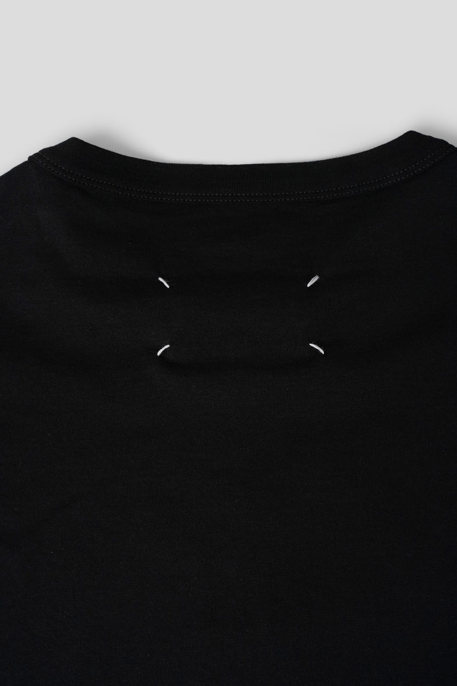 Maison Margiela - T-SHIRT À LOGO DÉFORMÉ NOIR - LE LABO STORE