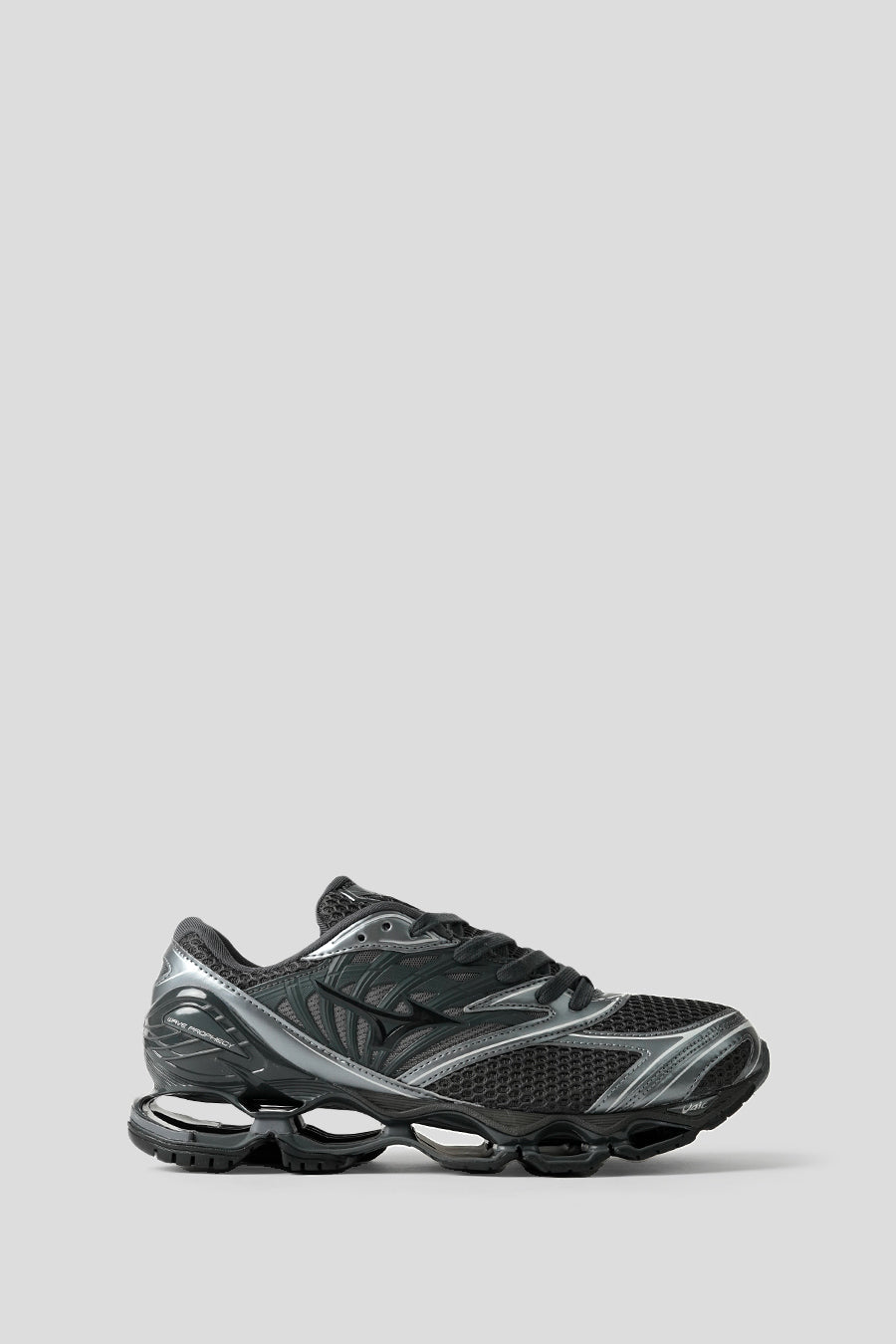 Mizuno - SNEAKERS WAVE PROPHECY LS BLACK SAND, BLACK ET METALLIC GRAY - LE LABO STORE