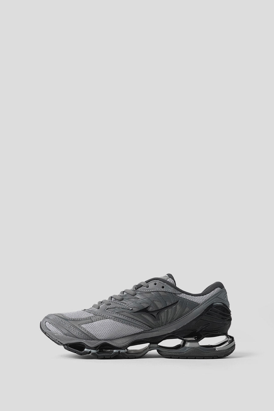 Mizuno - ULTIMATE GRAY, QUIET SHADE AND BLACK WAVE PROPHECY LS SNEAKERS - LE LABO STORE