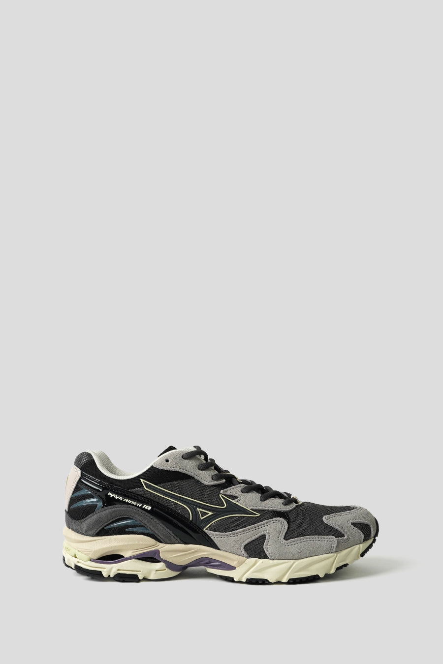 Mizuno - SNEAKERS WAVE RIDER 10 MAGNET MAGNET ET OPAL GREY - LE LABO STORE