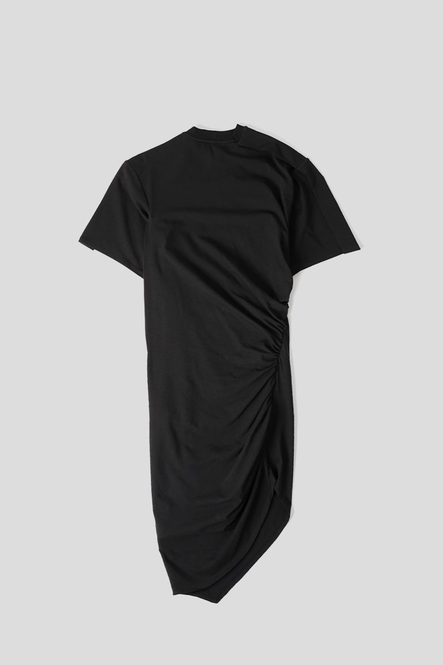 MUGLER - BLACK DRAPED PIERCED DAY DRESS LE LABO STORE MUGLER - BLACK DRAPED PIERCED DAY DRESS LE LABO STORE
