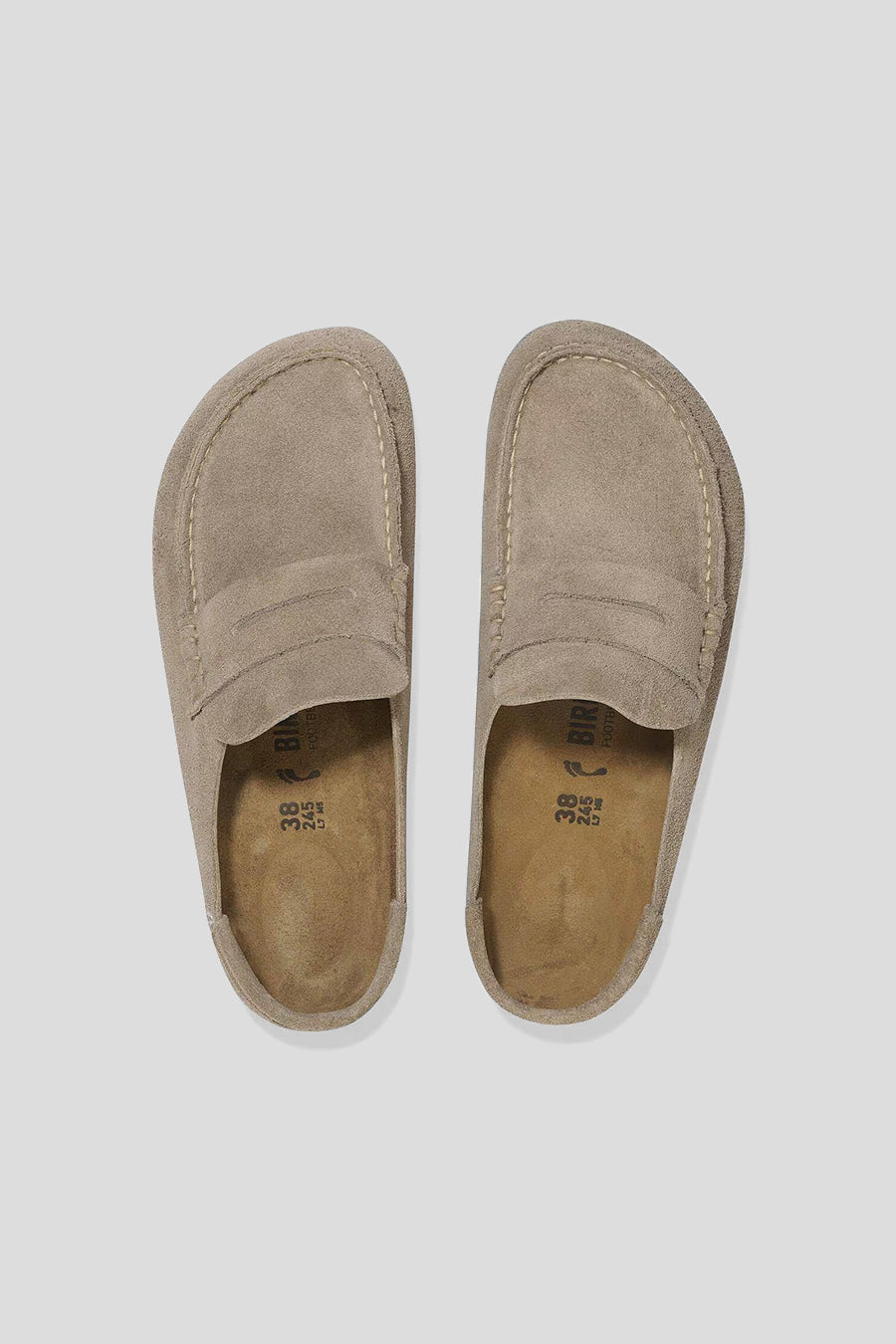 BIRKENSTOCK - NAPLES WRARRED SUÈDE TAUPE - LE LABO STORE