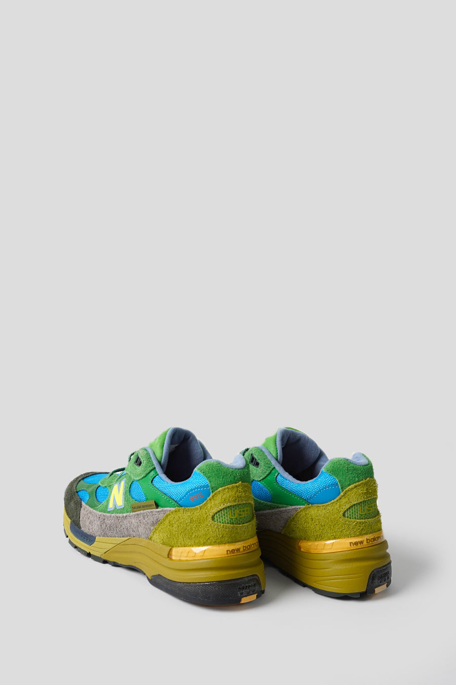NEW BALANCE - GREEN ET BLUE 992 MADE IN USA X SALEHE BEMBURY 