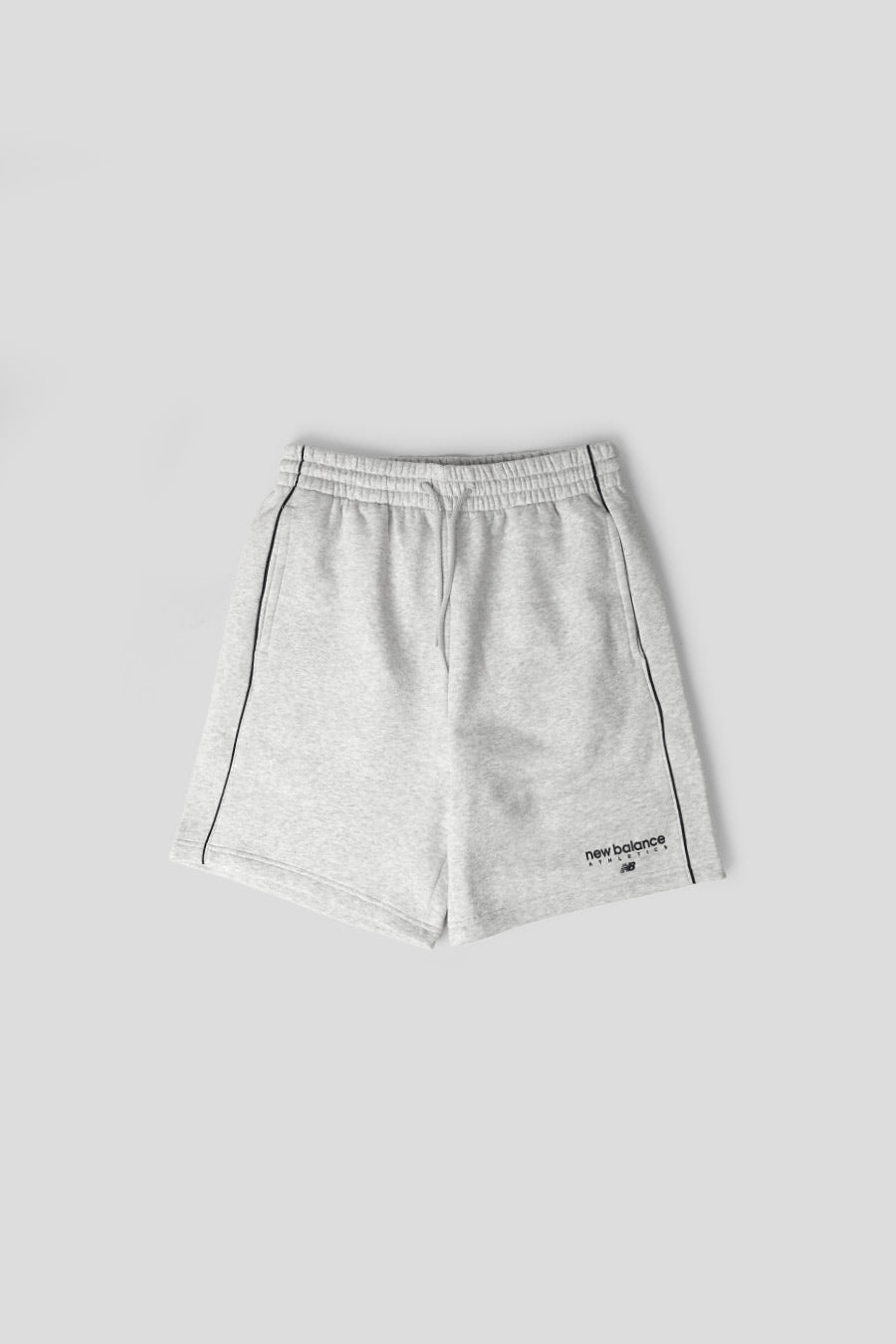 NEW BALANCE - GREY TRACKSIDE FLEECE SHORT - LE LABO STORE