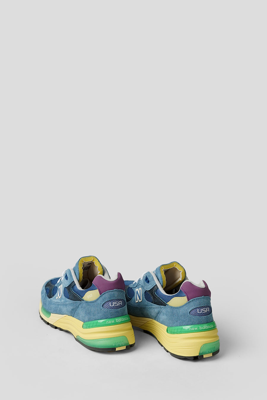 NEW BALANCE - SNEAKER MADE IN USA 992 SEA STONE, GREEN APPLE AND MAIZE - LE LABO STORE