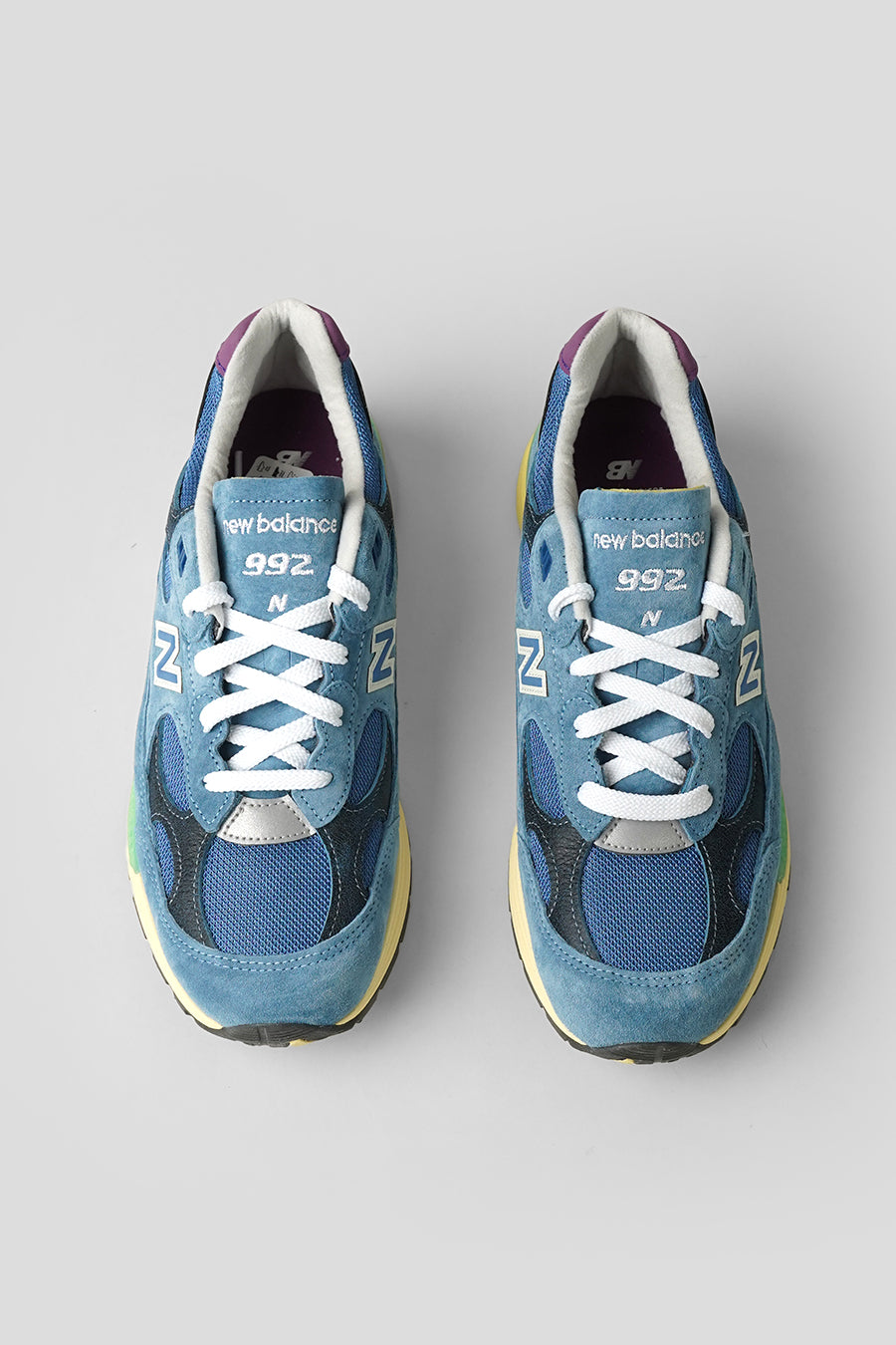 NEW BALANCE - SNEAKER MADE IN USA 992 SEA STONE, GREEN APPLE AND MAIZE - LE LABO STORE