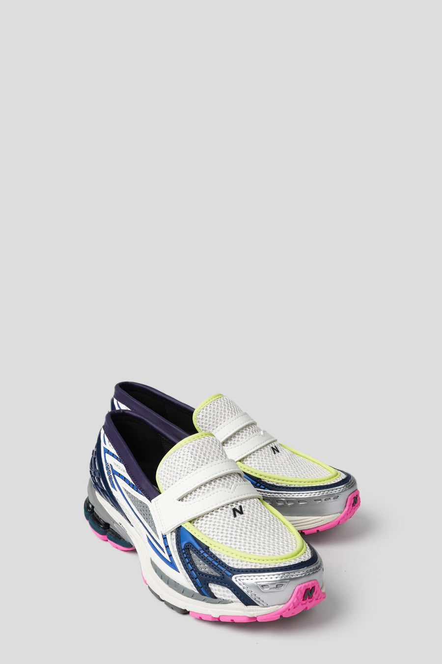 NEW BALANCE - SILVER METALLIC ET NAVY ET PINK HEAT 1906 SNEAKERS - LE LABO STORE