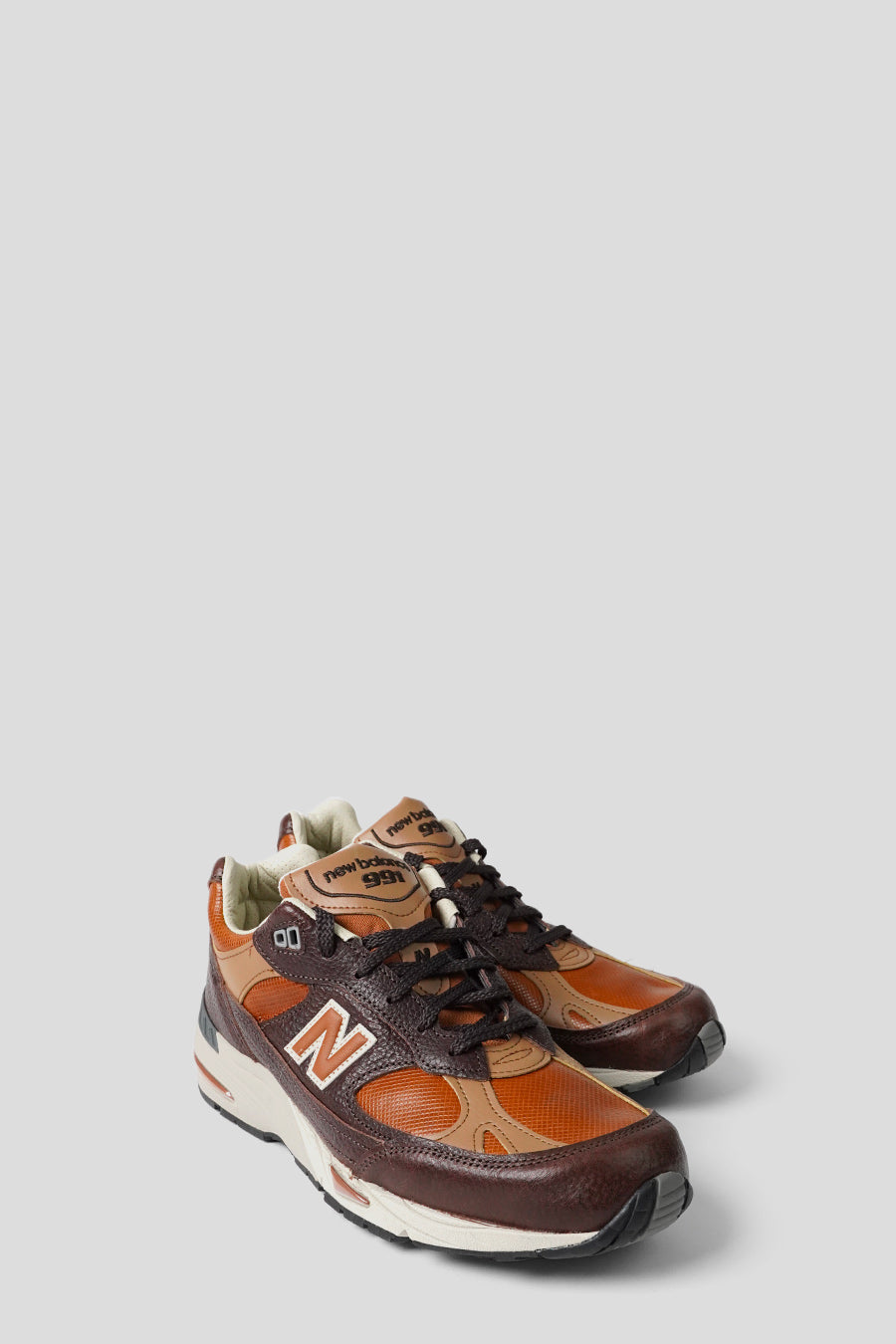 NEW BALANCE - SNEAKERS 991 MADE IN UK CHOCOLATE PLUM ET CARAMEL COFFEE - LE LABO STORE