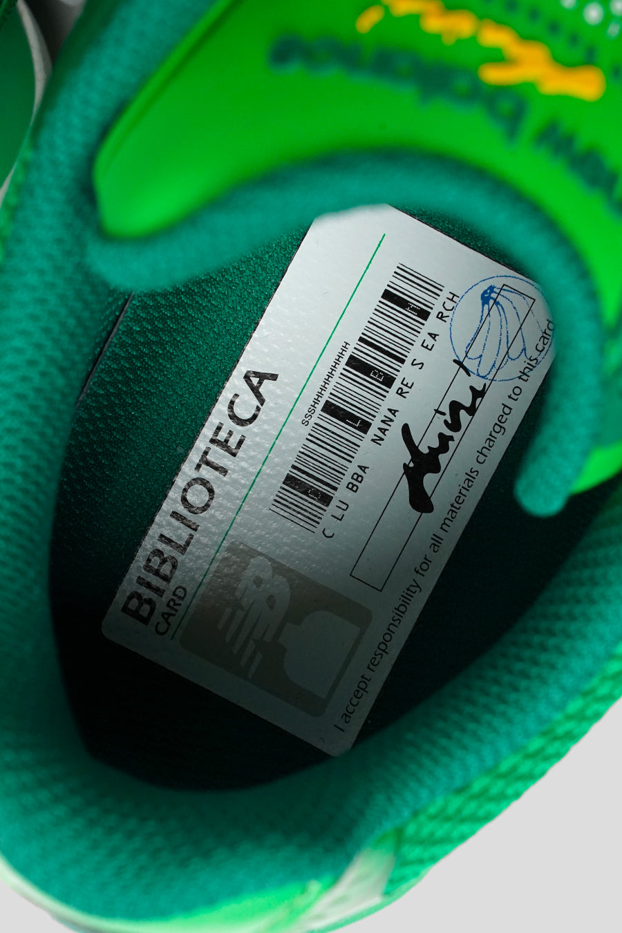 NEW BALANCE -  BRIGHT GREEN AND CLASSIC GREEN ABZORB 2000 X AMINÉ 