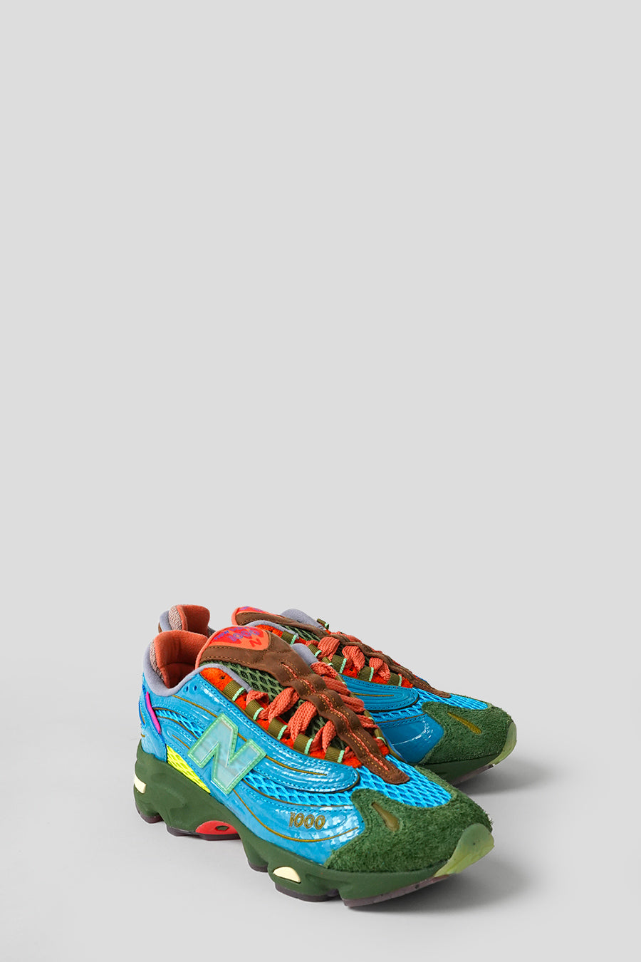 NEW BALANCE - SNEAKERS M1000BM X SALEHE BEMBURY BLUE ET DOUGLAS FIR - LE LABO STORE