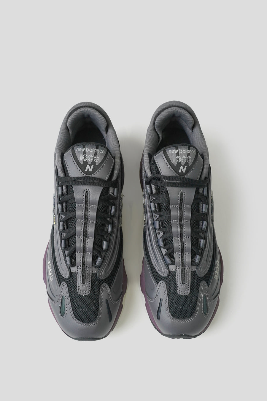 NEW BALANCE - SNEAKERS M1000EB MAGNET ET PLUM BROWN - LE LABO STORE