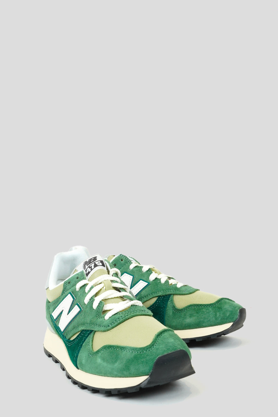 NEW BALANCE EVERGLADE GREEN AND MALLARD GREEN M475 SNEAKERS – LE