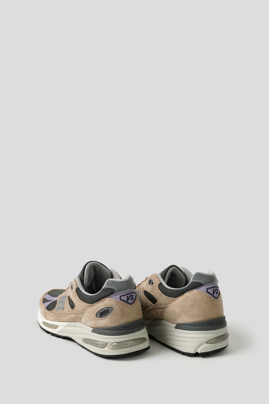 NEW BALANCE - SNEAKERS MADE IN UK 991V2 CEMENT ET DOUGLAS FIR - LE LABO STORE