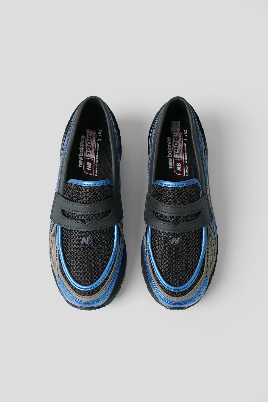 NEW BALANCE - SNEAKERS U1906LAR BLACK CEMENT ET BLUE GEMSTONE - LE LABO STORE