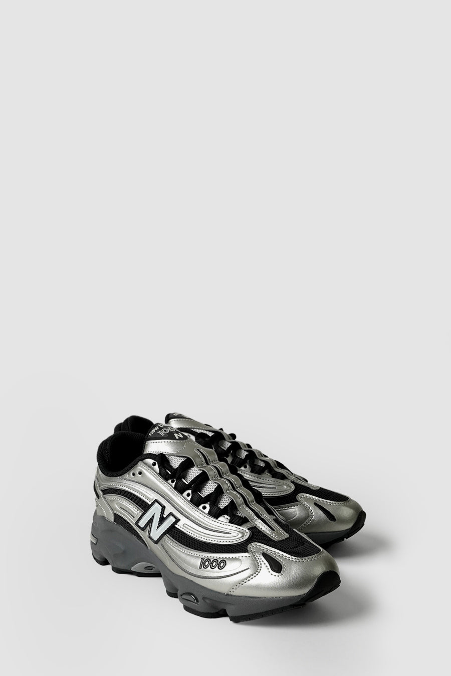 NEW BALANCE - SNEAKERS M1000EGR SILVER METALIC ET GREEN - LE LABO STORE