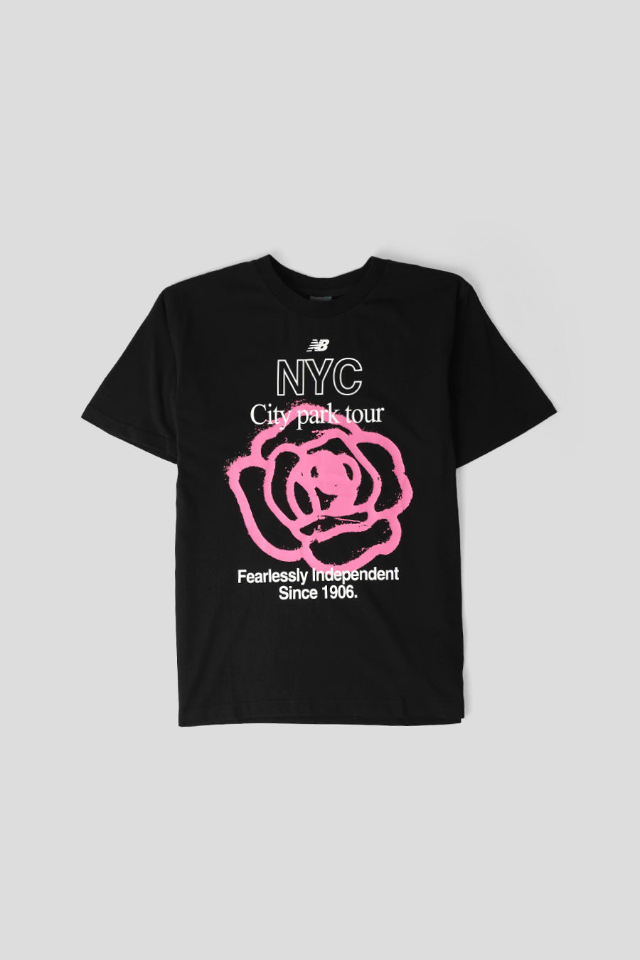 NEW BALANCE - BLACK NY RUN T-SHIRT - LE LABO STORE
