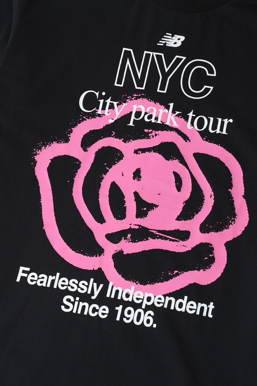 NEW BALANCE - BLACK NY RUN T-SHIRT - LE LABO STORE
