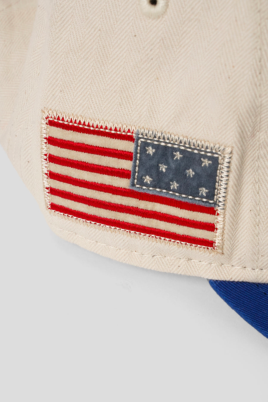 NEW ERA - CASQUETTE 9FIFTY NEW YORK METS MLB AMERICANA HERRINGBONE BLANCHE ET BLEU - LE LABO STORE