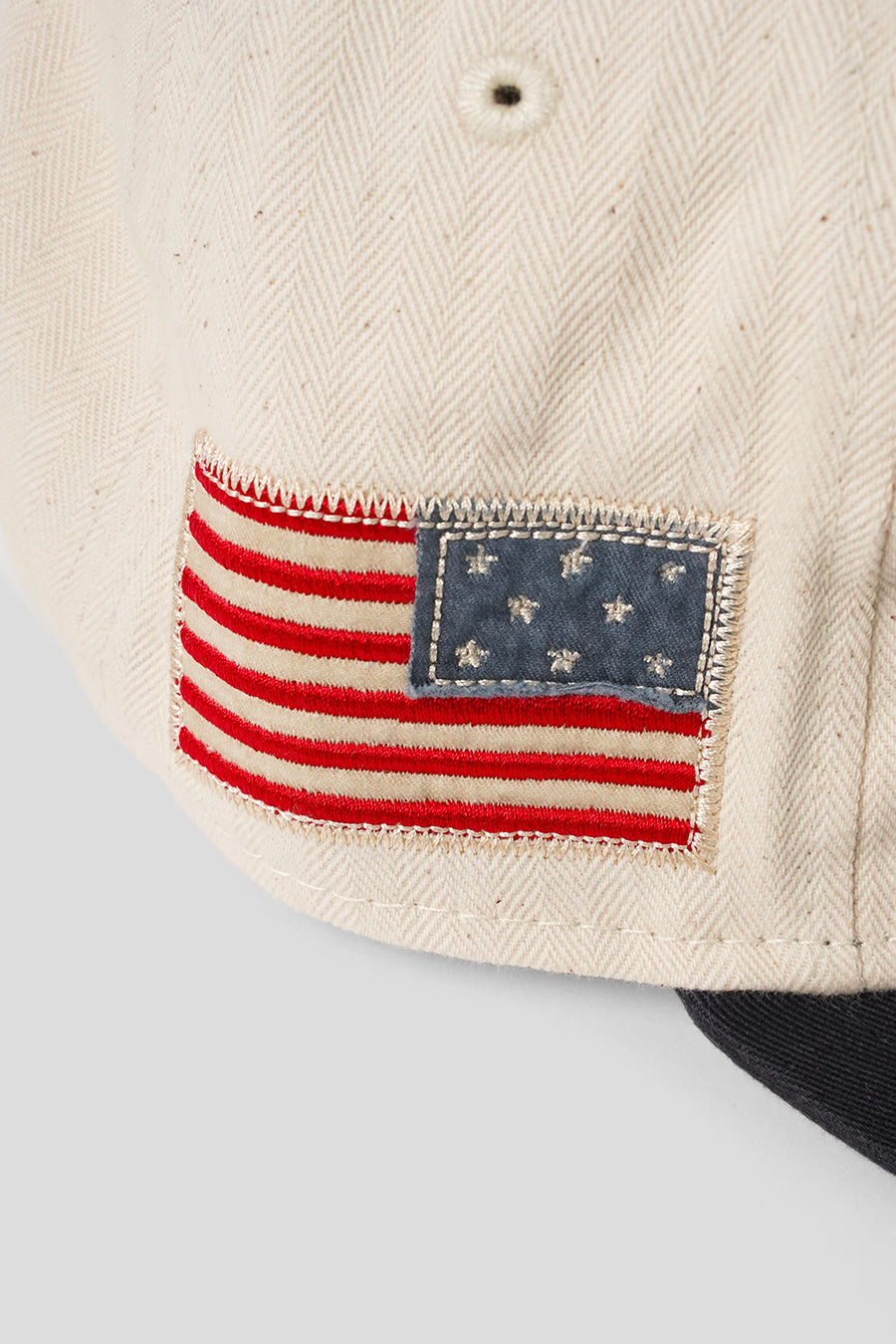 NEW ERA - CASQUETTE 9FIFTY NEW YORK METS MLB AMERICANA HERRINGBONE BLANCHE ET NOIRE - LE LABO STORE