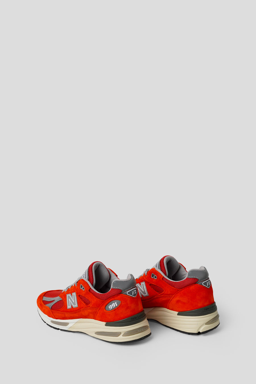 NEW BALANCE - ORANGE MADE IN UK 991V2 SNEAKERS - LE LABO STORE