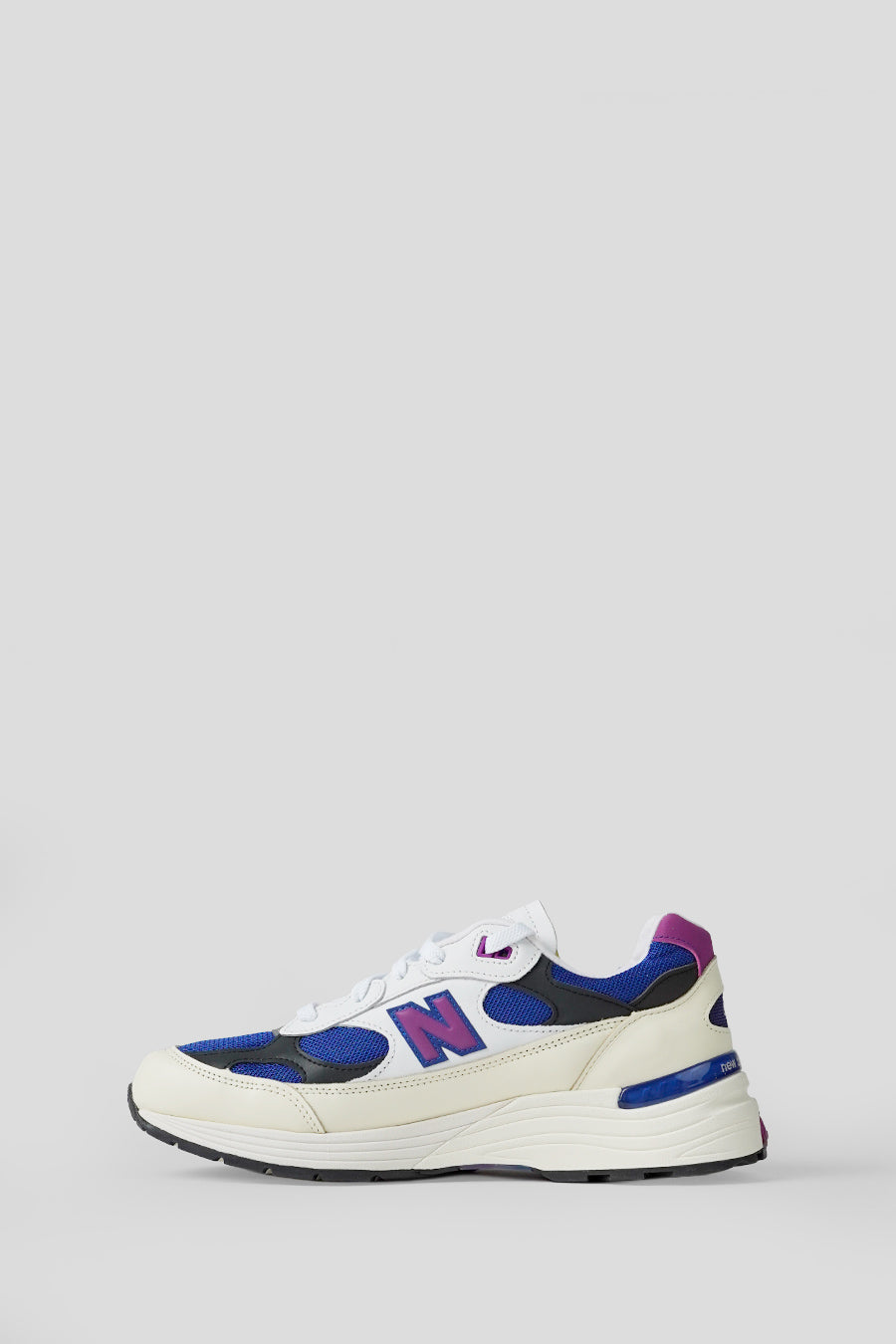NEW BALANCE - WHITE, TEAM ROYAL AND PURPLE FUSCHIA MADE IN USA 992 SNEAKERS - LE LABO STORE