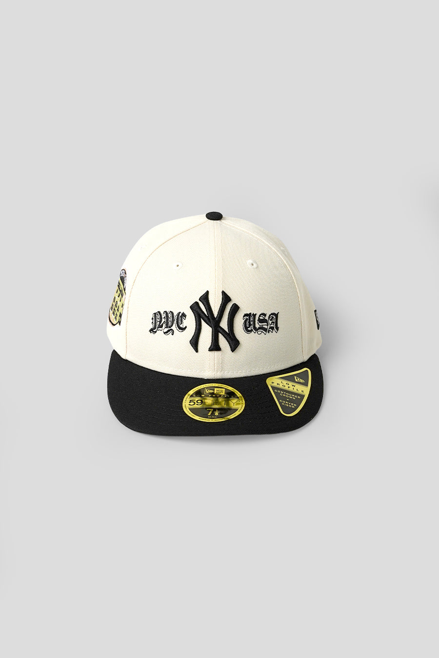 NEW ERA - CREAM AND BLACK NY YANKEES MLB LP 59FIFTY CAP - LE LABO STORE