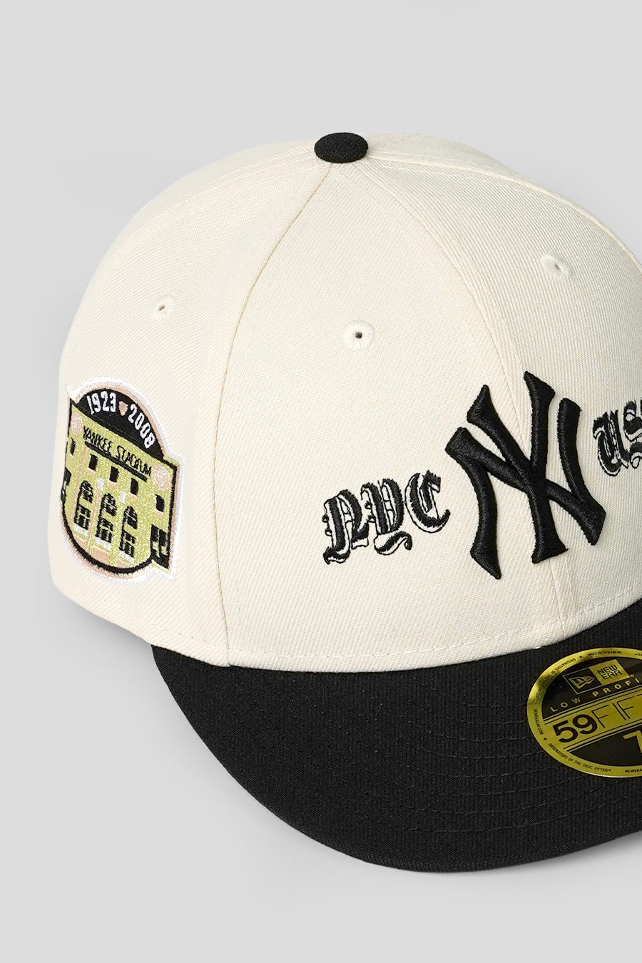 NEW ERA - CREAM AND BLACK NY YANKEES MLB LP 59FIFTY CAP - LE LABO STORE