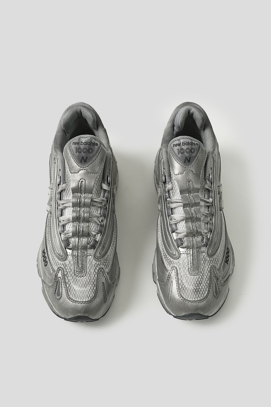 NEW BALANCE - SNEAKERS M1000G SILVER METALLIC, GREY MATTER ET RAINCLOUD - LE LABO STORE