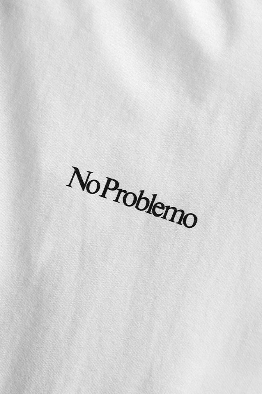 NO PROBLEMO - T-SHIRT MINI PROBLEMO BLANC - LE LABO STORE