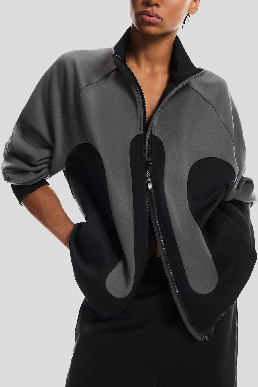 ON - VESTE DE SURVÊTEMENT X IKON NOIRE ET ECLIPSE - LE LABO STORE