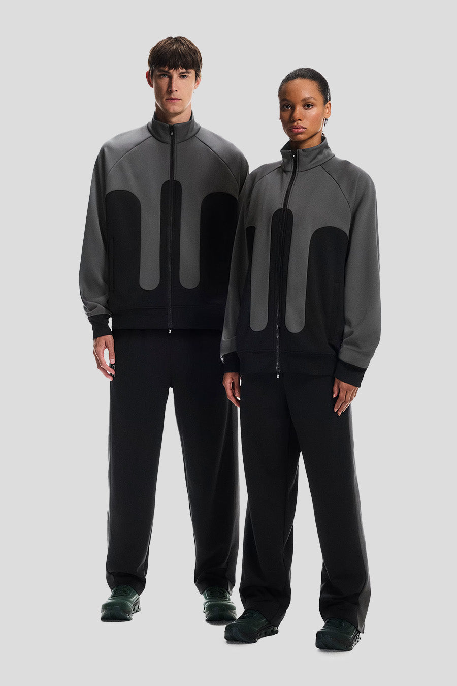 ON - VESTE DE SURVÊTEMENT X IKON NOIRE ET ECLIPSE - LE LABO STORE