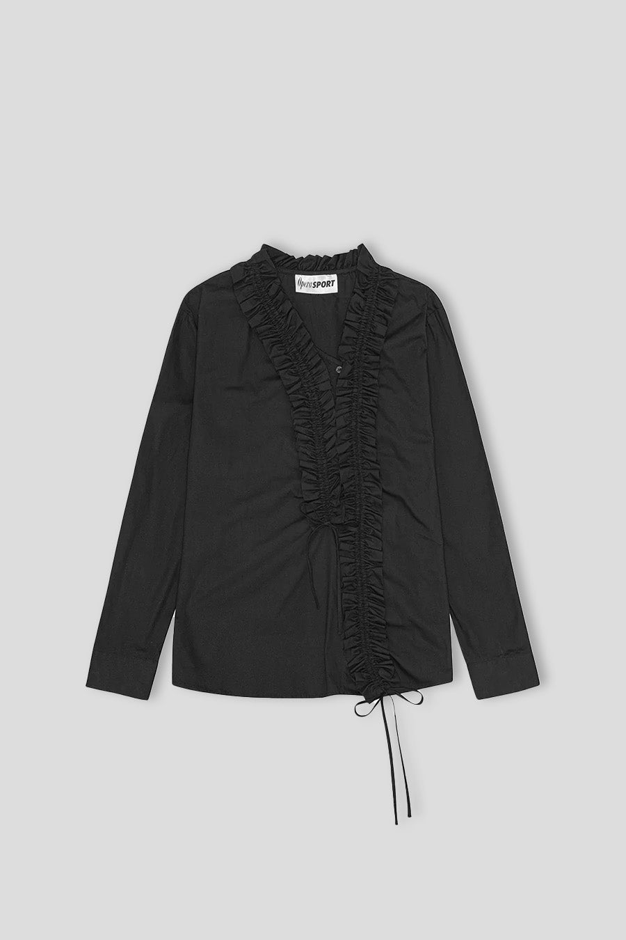 OpéraSPORT - CHEMISE À MANCHES LONGUES LÈA NOIRE - LE LABO STORE