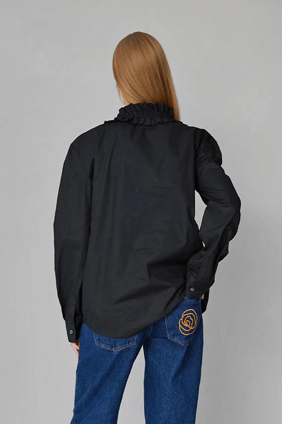 OpéraSPORT - BLACK LÈA LS SHIRT - LE LABO STORE