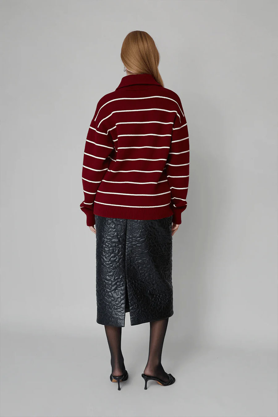 OpéraSPORT - DARK RED KENNEDY ZIPPED PULL - LE LABO STORE