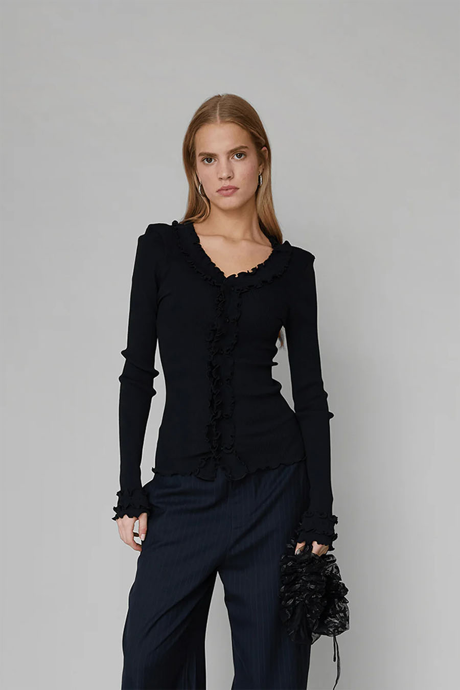 OpéraSPORT - BLACK JANE SEAMLESS TOP - LE LABO STORE