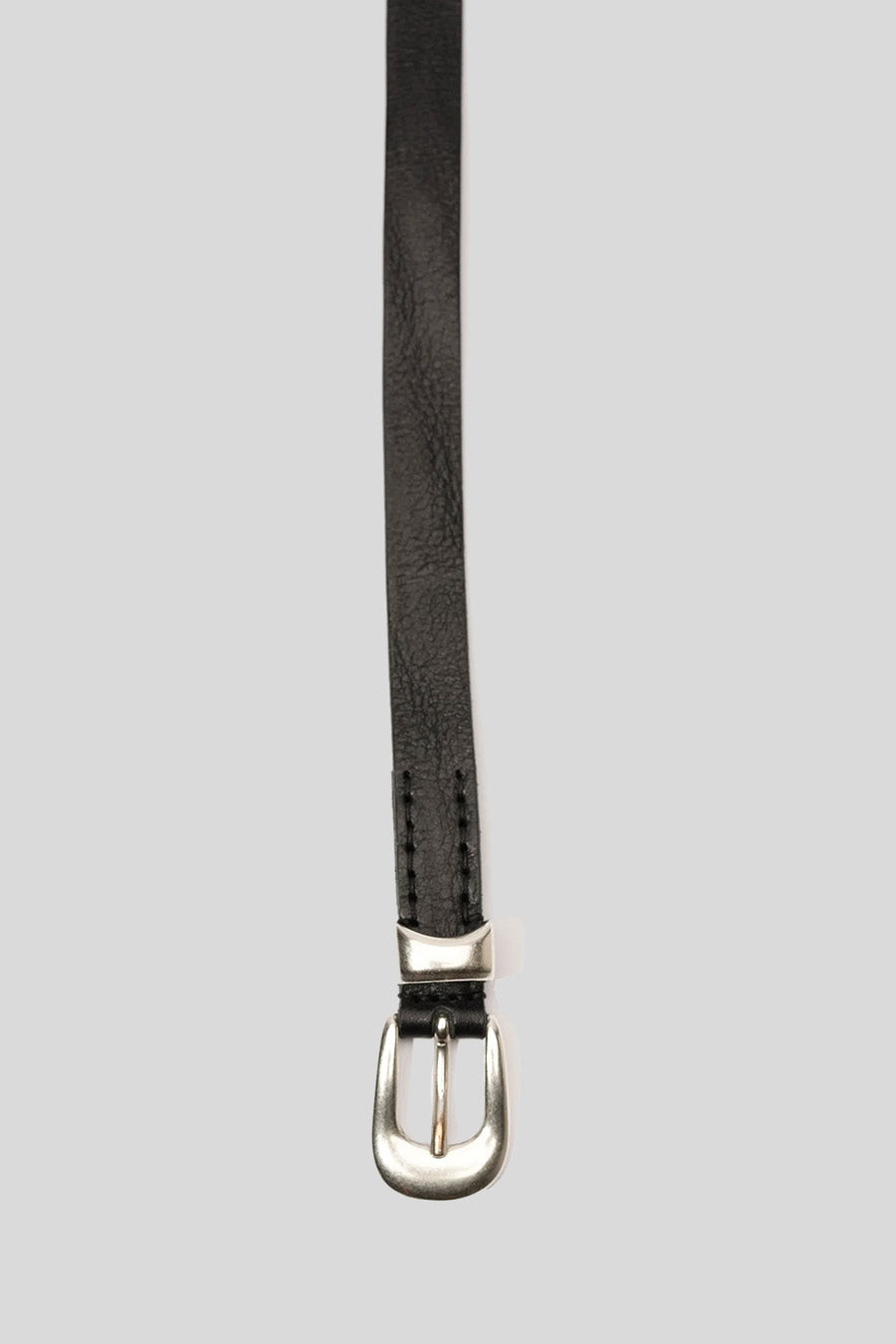 Our Legacy - CEINTURE 2 CM CUIR NOIRE - LE LABO STORE