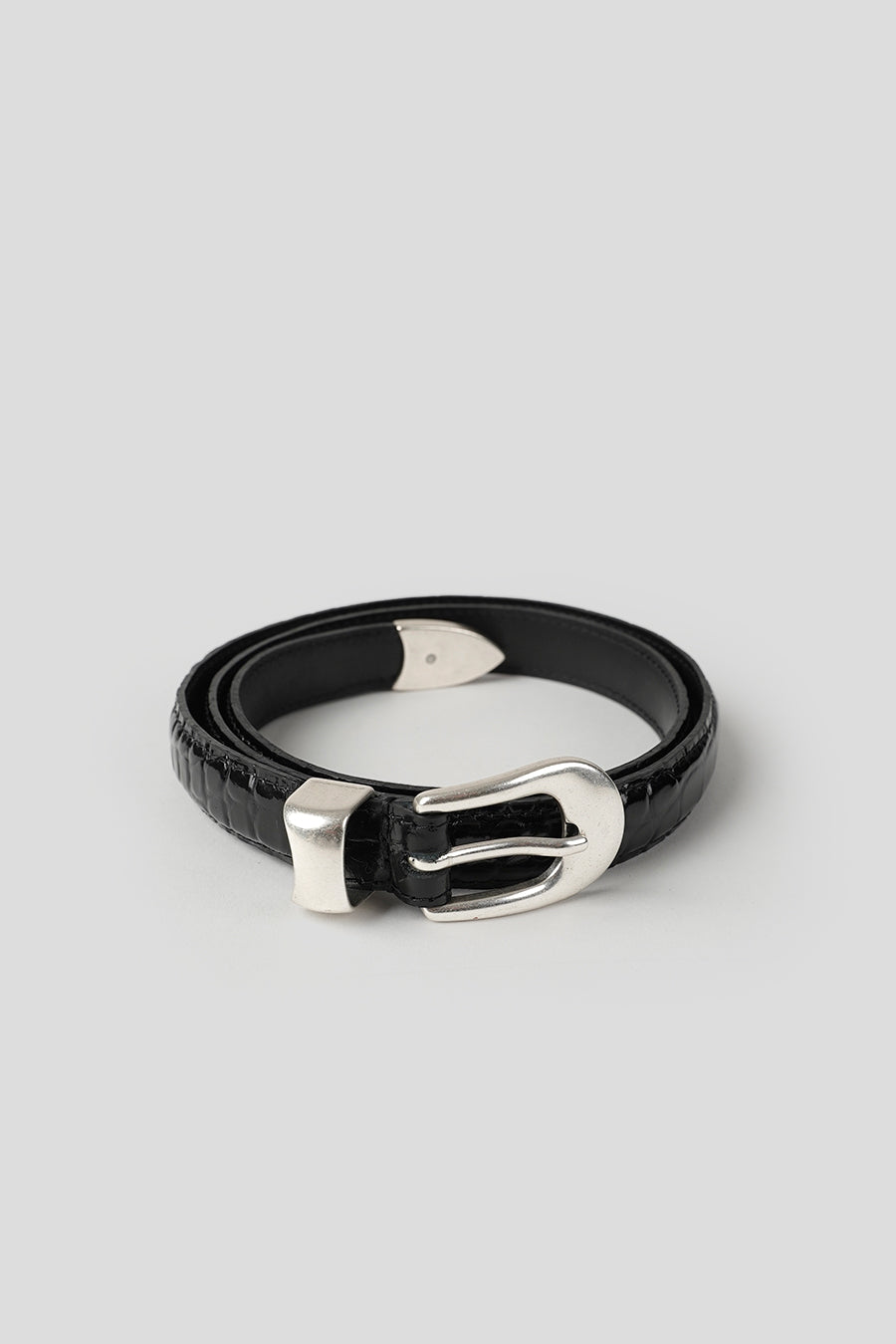 Our Legacy - CEINTURE 2CM RÉGLISSE - LE LABO STORE