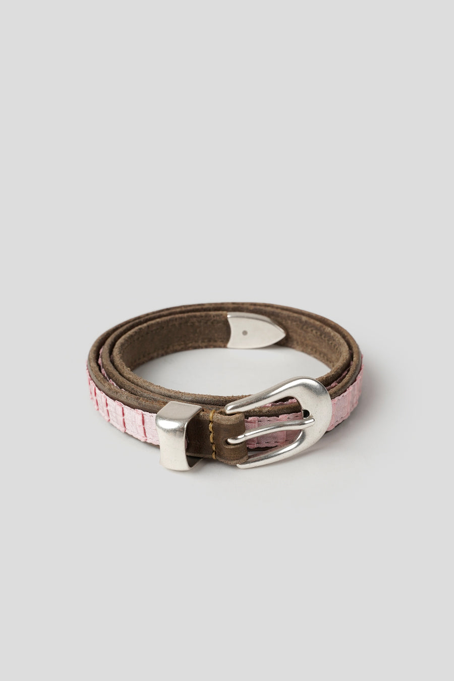 Our Legacy - POWDER PINK 2CM BELT - LE LABO STORE