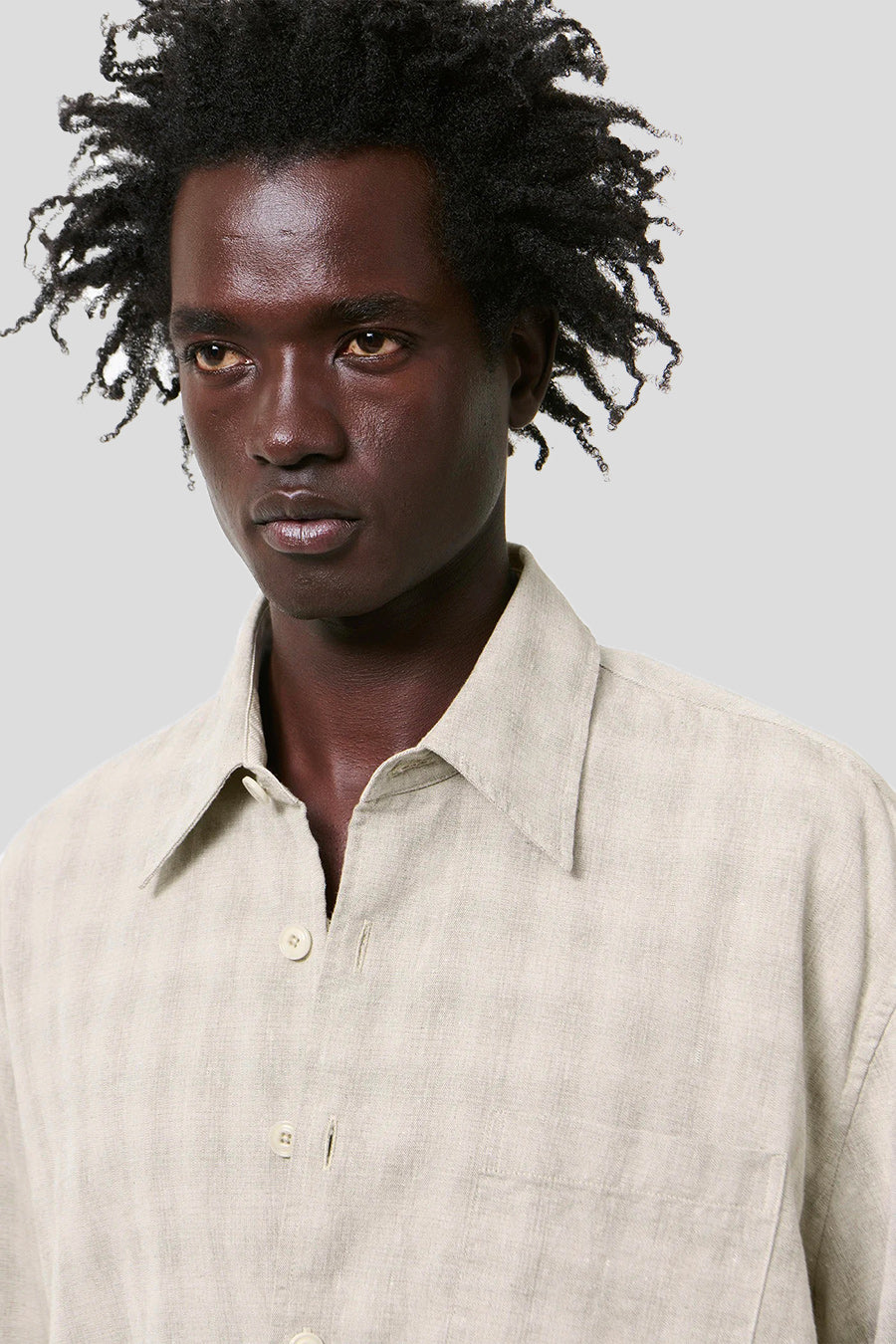 Our Legacy - CHEMISE ABOVE SAGE TRAIL CHECK DRYLINE WEAVE - LE LABO STORE