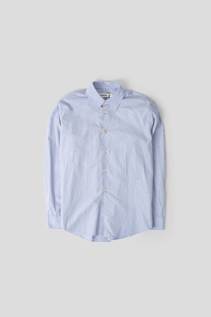 Our Legacy - CHEMISE BEYOND À RAYURES BLEUES - LE LABO STORE