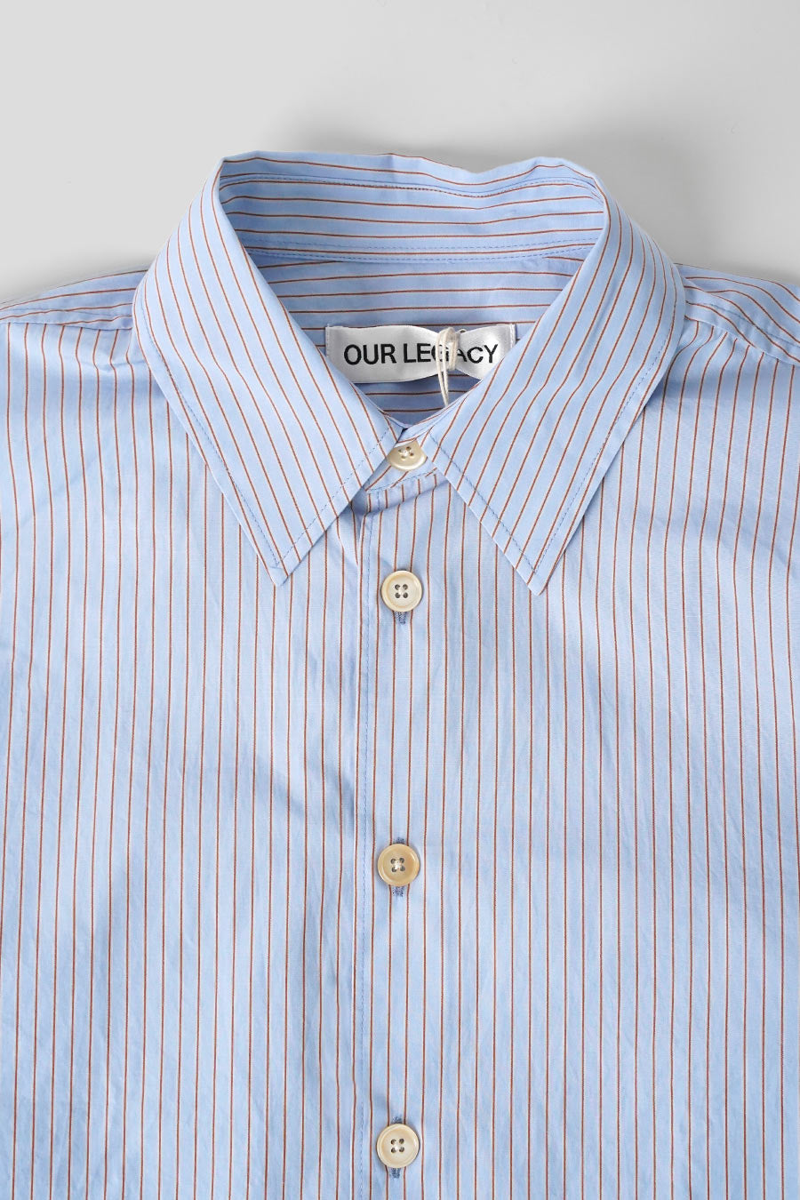 Our Legacy - CHEMISE BEYOND À RAYURES BLEUES - LE LABO STORE